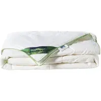 Droomtextiel Bamboe Zomerdekbed 140x200 cm - Verkoelend Zomerdekbed - 100% Bamboe - Ventilerend & Absorberend - Anti Allergisch - Tijk 100% Perkal Katoen