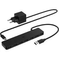 ISY Usb-a Hub Active 7-port Zwart (ihu 3002)
