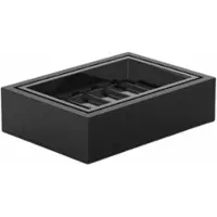 DECOR WALTHER Zeephouder Brownie STS Zwart Porselein Zwart