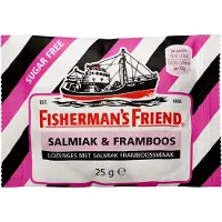 Fisherman’s Friend Salmiak & Framboos Suikervrij - 24 zakjes x 25 gram