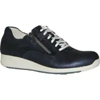 Durea 6240 wijdte E Nette veterschoenen | Maat 4.5 Dames Blauw