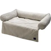 Designed By Lotte Bankkussen Ribbed Lichtgrijs 90 x 55 x 13,5 cm