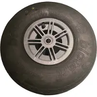 Blokart Rear Wheel Complete Composite (excluding stub axle) BWH2205 Zwart