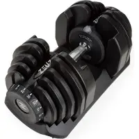 ZEUZ 1 Stuk Verstelbare Dumbell 5 KG t/m 40 KG - Gewichten Halterset – Fitness Sport Set – Conditie & Krachttraining – Halters