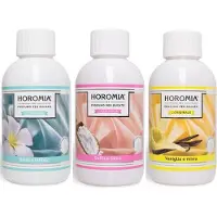 Horomia Wasparfum | set 3 x 250 ml Bianco infinito, Soffice talco, Vaniglia di mirra