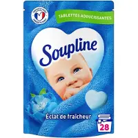 Soupline Wasverzachtertabletten Harten Straling van frisheid verpakking van 28 tabletten