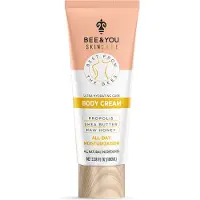 BEE&YOU Antioxidant Natuurlijke Bodycrème - Ultrahydratatie - met Propolis + Shea Boter + Rauwe Honing - 100 ml