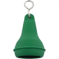 Combicraft Hotel sleutelhanger Mayfair met open onderkant 41x70mm groen - 10 stuks