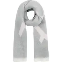 Yehwang Damessjaal - Lichtgrijs met subtiele print - Langwerpig - 195 x 40 cm