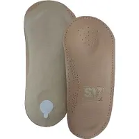 SV Exclusief Steunzool - 3/4 Inlegzool met Voetbed - Ondersteunt en ontlast de voet - Voorkomt vermoeide voeten - Maat 45