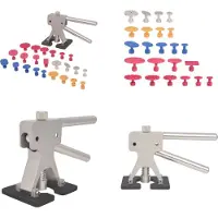 vidaXL Uitdeukset met uitdeuker 24-delig roestvrij staal - Deuk Lifterset - Deuk Liftersets - Deuk Reparatieset - Deuk Reparatiesets