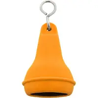 Combicraft Hotel sleutelhanger Mayfair met open onderkant 41x70mm oranje - 10 stuks