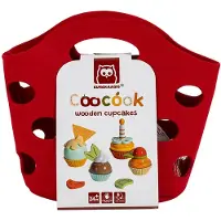 Eurekakids Houten Cupcakes Om Mee Te Spelen. Bouw En Creëer