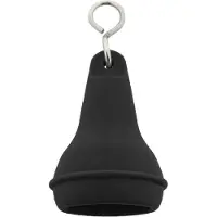 Combicraft Hotel sleutelhanger Mayfair met open onderkant 41x70mm zwart - 10 stuks