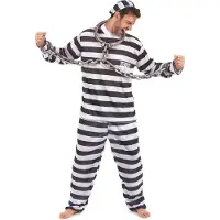 Vegaoo - Gevangenis outfit voor mannen