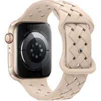 Hoco Flexible WA 16 Watch Bandje - Geschikt voor Apple Watch 1 / 2 / 3 / 4 / 5 / 6 / 7 / 8 / 9 / SE / Ultra - 42MM / 44MM / 45MM / 49MM - Roze