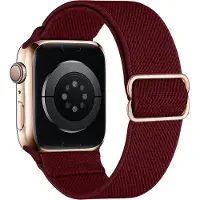 Hoco Fashion WA 04 Watch Bandje - Geschikt voor Apple Watch 1 / 2 / 3 / 4 / 5 / 6 / 7 / 8 / 9 / SE / Ultra - 38MM / 40MM / 41MM - Rood