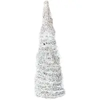Bizzotto Kerst decoraties CONO FOREST BIANCO H40 dames One size