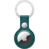 Apple Leather Key Ring voor de AirTag - Forest Green