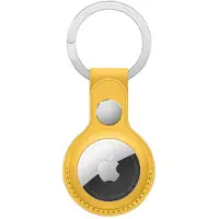 Apple Leather Key Ring voor de AirTag - Meyer Lemon