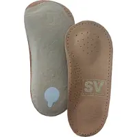 SV Exclusief Steunzool - 3/4 Inlegzool met Voetbed - Ondersteunt en ontlast de voet - Voorkomt vermoeide voeten - Maat 37