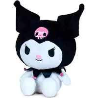 Hello Kitty Kuromi - Pluche Knuffel 35 cm {Plush Toy | Sanrio Melody Speelgoed Knuffeldier voor kinderen meisjes | Kat Cat Kitten}