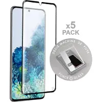 BigBen Interactive , Screenprotector geschikt voor Samsung Galaxy S20 - [5 Stuks] Tempered Glass 3D, Transparant