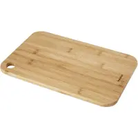 Metaltex 6 x Bamboe snijplank - 30 x 20 x 1 cm - bamboe snijplank hout - Set van 6 snijplanken - Ophangoog