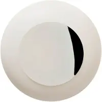 Ebb & Flow Horizon Plafond- / Wandlamp Ø: 21 cm | Shiny Silver | Marshmallow E14 IP20
