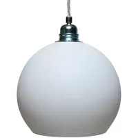 Ebb & Flow Rowan Hanglamp Marshmallow | Silver | Ø 22 cm E27 IP20