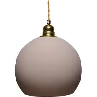 Ebb & Flow Rowan Hanglamp Latte | Gold | Ø 22 cm E27 IP20