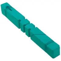 Combicraft Losse sleufetiketten groen - 210x20mm - bundel van 100 stuks