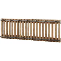 AnLi Style Kapstok tweak 13 haken breed (Bruin, 100x10x33cm)