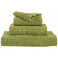 Abyss & Habidecor Gezichtsdoekje Twill Apple Green (30 x 30 cm)