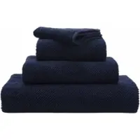 Abyss & Habidecor Washandje Twill Navy (17 x 22 cm)