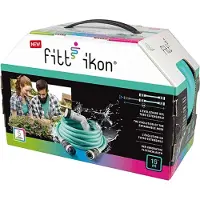 Fitt Ikon Uitzetbare Tuinslang - 15m - Aquamarijn