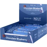 OKONO | Keto Energy Bar | Chocolate Blueberry | 12 stuks | 12 x 40g