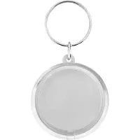 Combicraft Plexiglas sleutelhanger blanco cirkel klein Ø43mm - 25 stuks