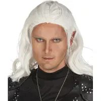 Vegaoo - Witte elfpruik voor volwassenen