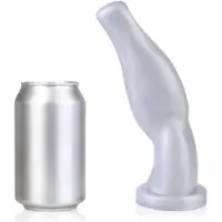 665 Liquid Silicone - Dildo - Arm Wrestler - Vac-U-Lock Compatibel - Zilver S
