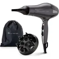 Imetec 11859 haardroger 2200 W Grijs, Zilver