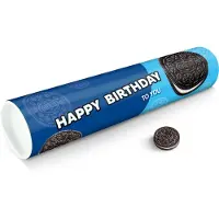Oreo Mega Tube - XXL Giftroll "Happy Birthday" - 1kg verpakte koekjes