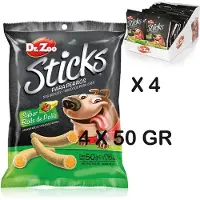 Dr. Zoo 4 X Dr zoo hondensnack 50 gr Sticks chicken rolls 4 x 50 gr = 200 gram
