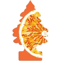 ABC-led Auto luchtverfrisser - Orange juice - hanger