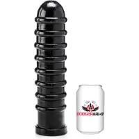 Dodger Army - Havoc - Dildo - 30 x 7,5 cm - PVC - Zwart