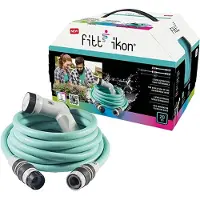 Fitt Ikon Uitzetbare Tuinslang - 20m - Aquamarijn