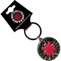 Red Hot Chili Peppers - Asterisk Logo Sleutelhanger - Zilverkleurig