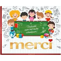 Merci Juf! Meester! - Bedankt voor het leuke schooljaar! - 250g Finest Selection Assorted chocolade bonbons