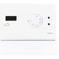 PERRY ELECTRIC PERRY -SLIM white wall kamerthermostaat 230V nachtverlaging