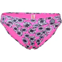 Sarcia.eu Roze zwemslip voor dames met witte bloemen